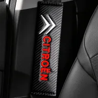 Car Seat Belt Shoulder Guard Prevent Squeeze Neck Comfortable Cotton Cover Accessories For Citroen C4 C3 C5 C2 C8 Berlingo Grand