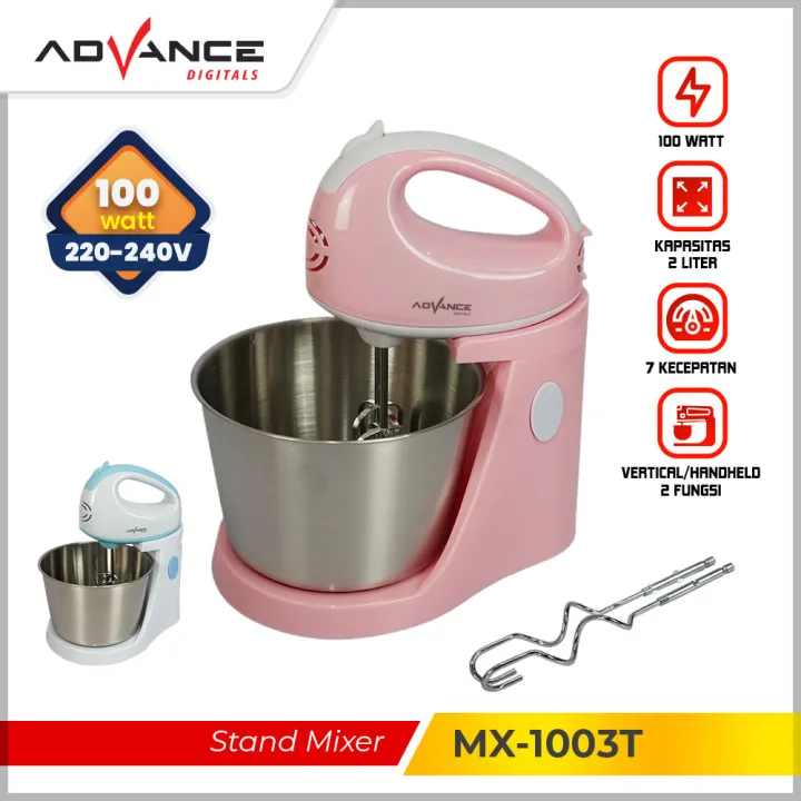 Advance Stand Mixer Mx T Pengocok Telur Kue Listrik Dan Mixer Daging Tongkat Masak Dapur