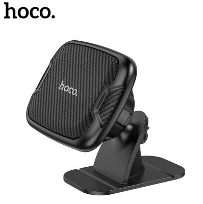 HOCO ที่ยึดโทรศัพท์ในรถแม่เหล็กคอนโซลกลางที่ยึดบนโต๊ะที่วางโทรศัพท์ติดตั้งรถยนต์แม่เหล็ก CA66สำหรับสมาร์ทโฟนทุกแบบอเนกประสงค์