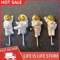 【YF】 New Astronaut Wall Hanger Hook Home Decor Plug Holder Behind-door Key Coat Tower Wire Cable Organizer Rack Stand Shelf