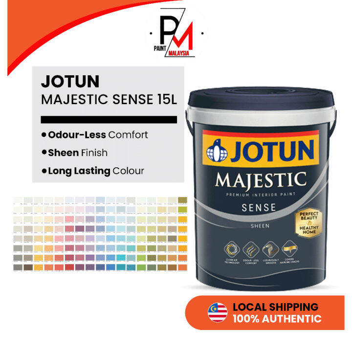 JOTUN Majestic Sense 15L Interior Wall Paint Indoor Water Based Paint ...