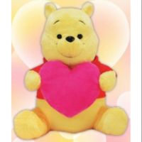 ?[นำเข้าจากญี่ปุ่น]?  หมีพูห์ อุ้มหัวใจ?Winnie the pooh ขนาด 40.cm ??ของขวัญ ของdisney ??