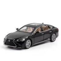 1:32 Lexus LS500h จำลอง Force Control โมเดลรถอัลลอยของเล่นตกแต่งของขวัญ