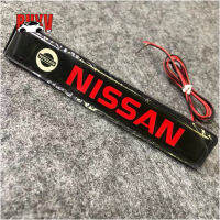 BuyV NISMO นิสสันโลโก้ไฟ LED ตกแต่งรถกันชนหน้าแสงสัญลักษณ์ตราสำหรับนิสสัน X-TRAIL QASHQAI TIIDA SYLPHY ซันนี่สากล