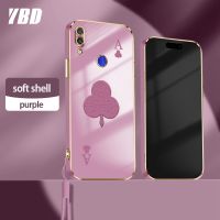 เคสโทรศัพท์ YBD สำหรับ Xiaomi Redmi Note 8 Note 8 T Note 7 Pro Redmi 7 Adminimalist Minimalist Poker เทรนด์แฟชั่นสไตล์กรอบนิ่มพร้อมฟรีสายคล้อง