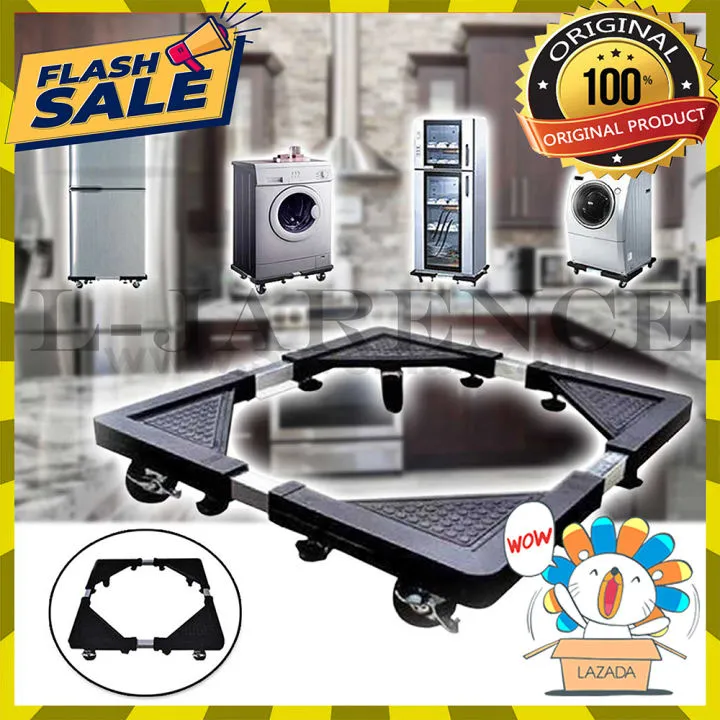 Movable Support Base Telescopic Furniture Dolly with 4 Locking Swivel