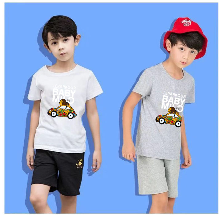 k-2020เสื้อยืดแขนสั้นเด็กลายการ์ตูนน่ารัก-ผ้านุ่มใส่สบาย-ลายเยอะ-สีครบ-ไซส์ครบ-ปลีก-ส่ง