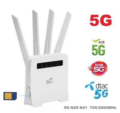 5G CPE PRO SMART 2.2Gbps เ5G Router ใส่ซิม รองรับ 5G AIS,DTAC,TRUE