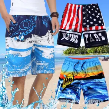 W-FASHION New arrival beach shorts for men and women#makapal#summer shorts#  shorts for men 3pcs 100 pambahay