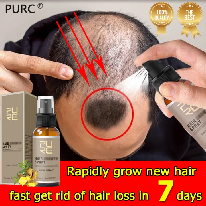 Thick Hair Purc Hair Growth Serum Original Ginger Liquid Stimulates Hair Growth Rapidly 1815