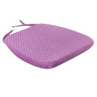 Getagift เบาะรองนั่ง Memory Foam เพื่อสุขภาพ Chair Cushion Design (สีม่วง)