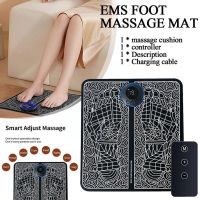 ┇♕ Electric Intelligent Sole Massage Foot Pad EMS Pulse Sole Foot Foot Current Machine Pad Massage Therapy Portable Micro K4J7
