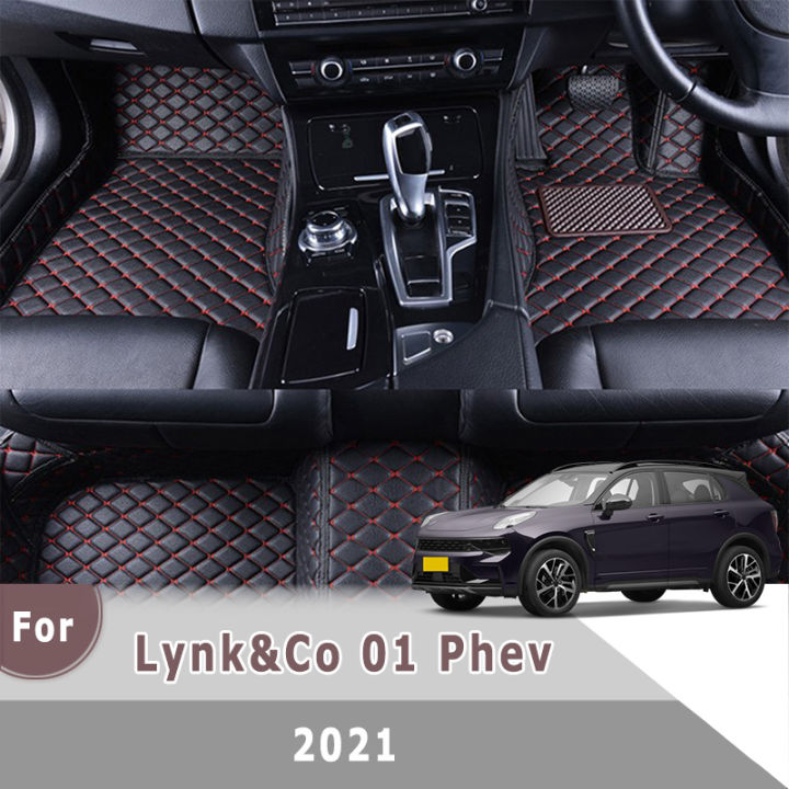 RHD Artificial Leather Car Floor Mat For Lynk&Co 01 Phev 2021