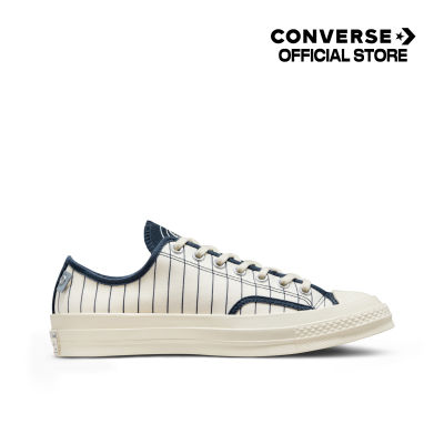 Converse รองเท้าผ้าใบ Sneaker คอนเวิร์ส Chuck 70 Converse Clubhouse Unisex CREAM/NAVY (A03441C) A03441CU3CMNA