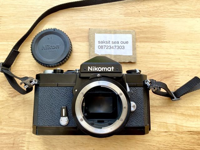 กล้องฟิล์ม-nikon-nikomat-ftn-บอดี้ดำ