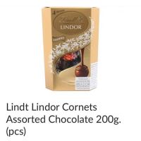 Happy moment with us ? Lindt Lindor Cornet Assorted 200g. ลินด์ลินดอร์คอร์เน็ตคละ 200กรัม.?