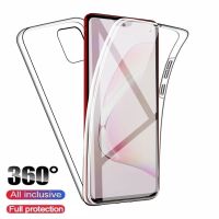 【Enjoy electronic】 360 Full Body Front Back Clear Phone Case For Samsung Galaxy S22 S21 S20 Ultra A53 A33 A42 A52 A72 A71 A51 A73 A31 A13 A50 Cover