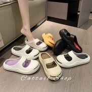 LJ7.10 Cattail dép nữ dép bánh mì nữ dép bánh mì nữ Chống Trượt 050601