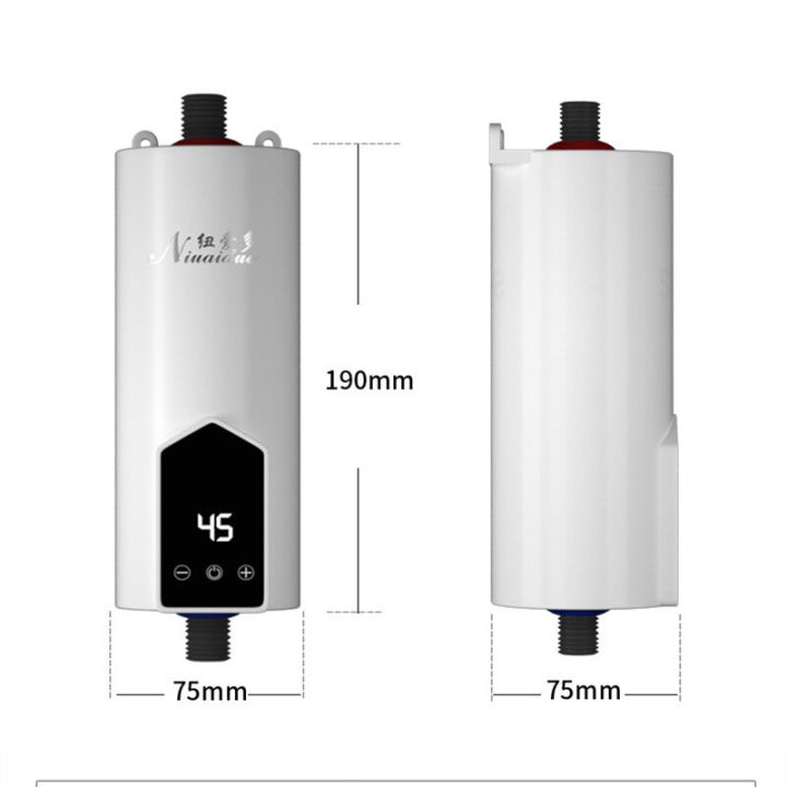 เครื่องทำน้ำอุ่น-5500-วัตต์-พร้อมชุดฝักบัว220v-เครื่องทำน้ำอุ่นกำลังสูง-เครื่องทำน้ำอุ่นทันทีไม่ต้องรอ-ร้อนเร็ว-ประหยัดพลังงาน-เครื่องทำน้ำอุ่น-ระบบตัดอัตโนมัติ