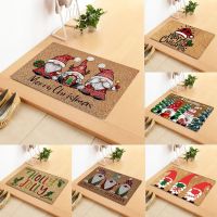 2022 Christmas Mat Outdoor Carpet Doormat Santa Ornament Christmas Decoration for Home Xmas Navidad Deco Noel New Year Gift