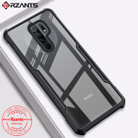 Rzants สำหรับ Xiaomi Redmi 9 9A Redmi 7A 8 8A K30 Redmi หมายเหตุ7 8 8 Pro 8T 9 9S 9Pro กรณี Hard【Blade】 Hybrid กันกระแทก Slim เคสใสคู่ Anti Drop Protection เคสใส่โทรศัพท์กลับยืดหยุ่นกรอบ TPU กันชน