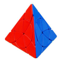 YJ 3x3กลีบดอกไม้พีระมิดแปลกรูปร่างเมจิก Cube ความเร็วปริศนาการศึกษา P Rofissional เด็กทาวเวอร์รูปร่าง Cubo Magico