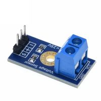 dc 0-25 v ชุดโมดูลเซ็นเซอร์ทดสอบแรงดันไฟฟ้าสําหรับ arduino diy kit