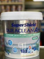 สีทาฝ้า TOA เกรดพรีเมี่ยม ทีโอเอ สีน้ำ SUPERSHIELD DURACLEAN A+  #WHITE 2.5 GL  D777 (สีขาว) 15 ปี