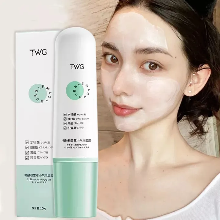 Original TWG Slightly Acidic Centella Asiatica Small Bubble Mask Deep ...