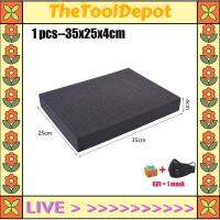 TheToolDepot โฟมแพดโฟมสำหรับหยิบของความหนาแน่นสูงสำหรับ Boxx2 L ระบบขนส่งเครื่องมือไฟฟ้าแผ่นโฟมก้อนฟองน้ำสำหรับกล่องเครื่องมือ