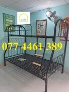 GIƯỜNG SẮT 2 TẦNG CAO CẤP GIƯỜNG 80CM 1M 1M2 1M4 1M6 DÀI 2M CHO NGƯỜI LỚN