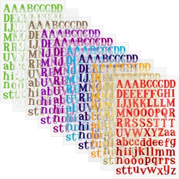 Shop Glitter Letter Stickers 1 Inch with great discounts and prices online  - Oct 2023