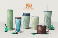 Starbucks 50th years Anniversary 2021 สตาร์บัคส์ครบรอบ 50 ปีคอลเลคชัน 2021 ของแท้ 100%