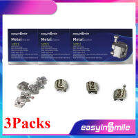 Easyinsmile วัสดุทันตกรรมสำหรับโลหะ Orhto วงเล็บ Mini Self Ligating ces Rothmbt 345 022คุณภาพสูง3แพ็ค