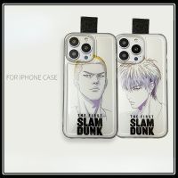 COD SDFGERGERTER 【Slam Dunk Sakuragi Rukawa Kaede】เคสนิ่ม กันกระแทก กันตก สําหรับ iPhone 13 Pro Max 12 11 Pro Max XR X XS Max