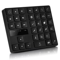 Bluetooth 5.0 Painting Keyboard 35 Keys Keypad Wireless Number Digital Keyboard Quick Menu Direction Up Down Key