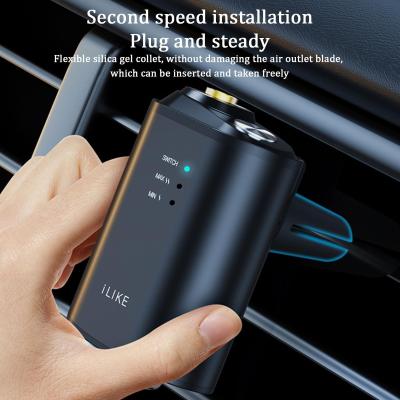 【DT】  hotElectric Auto Air Diffuser Aroma Car Air Vent Humidifier Mist Wood Grain Oil Aromatherapy Car Air Freshener Perfume Fragrance