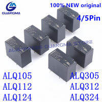 10ชิ้น100 orignal ใหม่ alq toewr รีเลย์5โวลต์12โวลต์10A ALQ312 ALQ105 ALQ112 ALQ124 24VDC ALQ324 4Pin