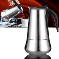 Italian Style Pot Stainless Steel Moka Espresso Cafeteira Expresso Percolator 2/4/6/9/12 Cups Gas Stove Coffee Maker Moka Kettle