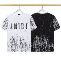 COD  ✬Ami - เทรนด์ เสื้อยืดแขนสั้น พิมพ์ลายโลโก้ตัวอักษร Starry sky สวยงาม อเนกประสงค์ สําหรับผู้ชาย และผู้หญิง Ktyr♨