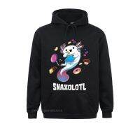 {Xiansheng clothing} Company Snaxolotl Hoodie เสื้อฮู้ดสุดฮา Kawaii Axolotl เสื้อมีฮู้ดของขวัญสำหรับคนรักอาหารเสื้อสเวตเชิ้ตมีฮู้ดสำหรับเด็กผู้ชายเสื้อกีฬาสำหรับคู่รัก