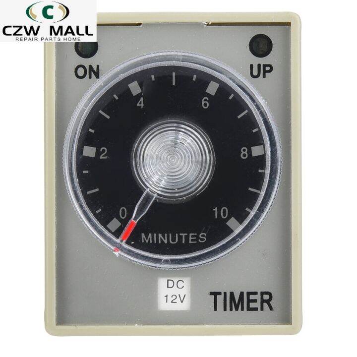 CZW MALL This is a 10-minute timer relay with 35mm rail guide and one ...