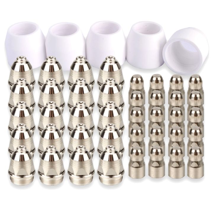 45-pieces-p80-plasma-electrode-tip-nozzle-plasma-cutting-electrode-nozzle-plasma-consumable-fit-p-80-plasma-torch