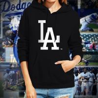 คุณภาพสูง 2023 2023 LA Dodgers Baseball MLB Hoodies Jacket for Women Thin hooded sweater สต็อกเพียงพอ