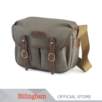 กระเป๋า Billingham รุ่น Hadley Small-Sage FibreNyte / Chocolate Leather