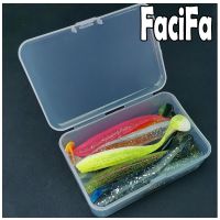 20 or 10pcs Big Soft Lure Silicone Bait in Box Plastic Fishing Lure Set Saltwater Worm Swimbait Shad Wobbler Fishing Accessories Accessories