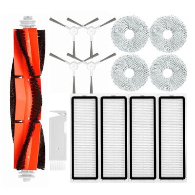 For Xiaomi Robot Vacuum S10+ / S10 Plus Spare Parts Main Side Brush Hepa Filter Mop Cloth