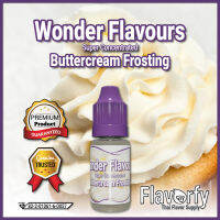 Wonder Flavours Buttercream Frosting SC - บัตเตอร์ครีมวานิลลา(เข้มข้น) - กลิ่นผสมอาหาร - ผ่านการรับรองจาก อย. ประเทศไทย บรรจุและขายโดย Flavorfy กลิ่นผสมอาหารอเนกประสงค์ เหมาะสำหรับ ลูกอม, กัมมี่, น้ำผลไม้, เบเกอรี่, ไอศครีม, ของเหลวอื่่นๆ