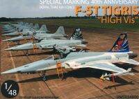 decal รูปลอกน้ำ เฉพาะรูปลอกไม่รวมโมเดล SPECIAL MARKING 40th ANNIVERSARY F-5E TIGRIS