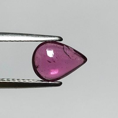 พลอย โรโดไลท์ การ์เนต ดิบ ธรรมชาติ แท้ ( Natural Rhodolite Garnet ) หนัก 1.60 กะรัต